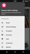 Diaspora Native WebApp Tangkapan skrin 2
