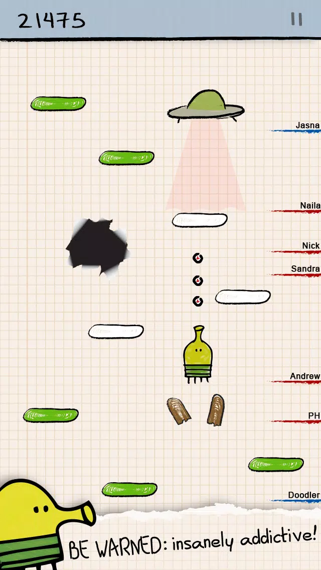 Doodle Jump Tangkapan skrin 0