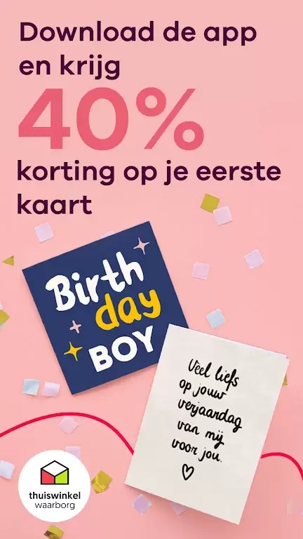 Schermata Greetz - kaarten en cadeaus 0