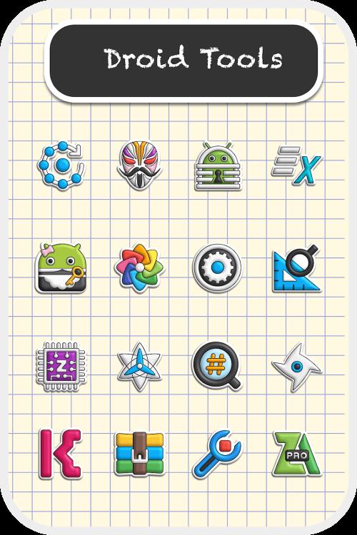 Poppin icon pack Zrzut ekranu 2