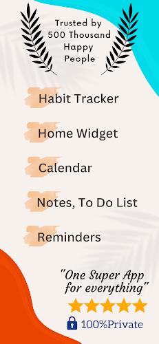 Habit Tracker Planner HabitYou應用截圖第0張