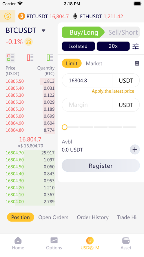 FTK Bitcoin & ETH Exchange Tangkapan skrin 3