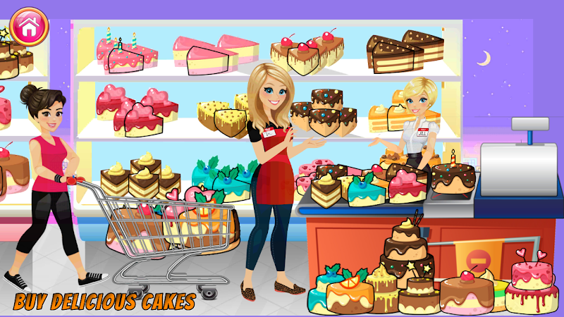 Supermarket Shopping Mall Game Ảnh chụp màn hình 0