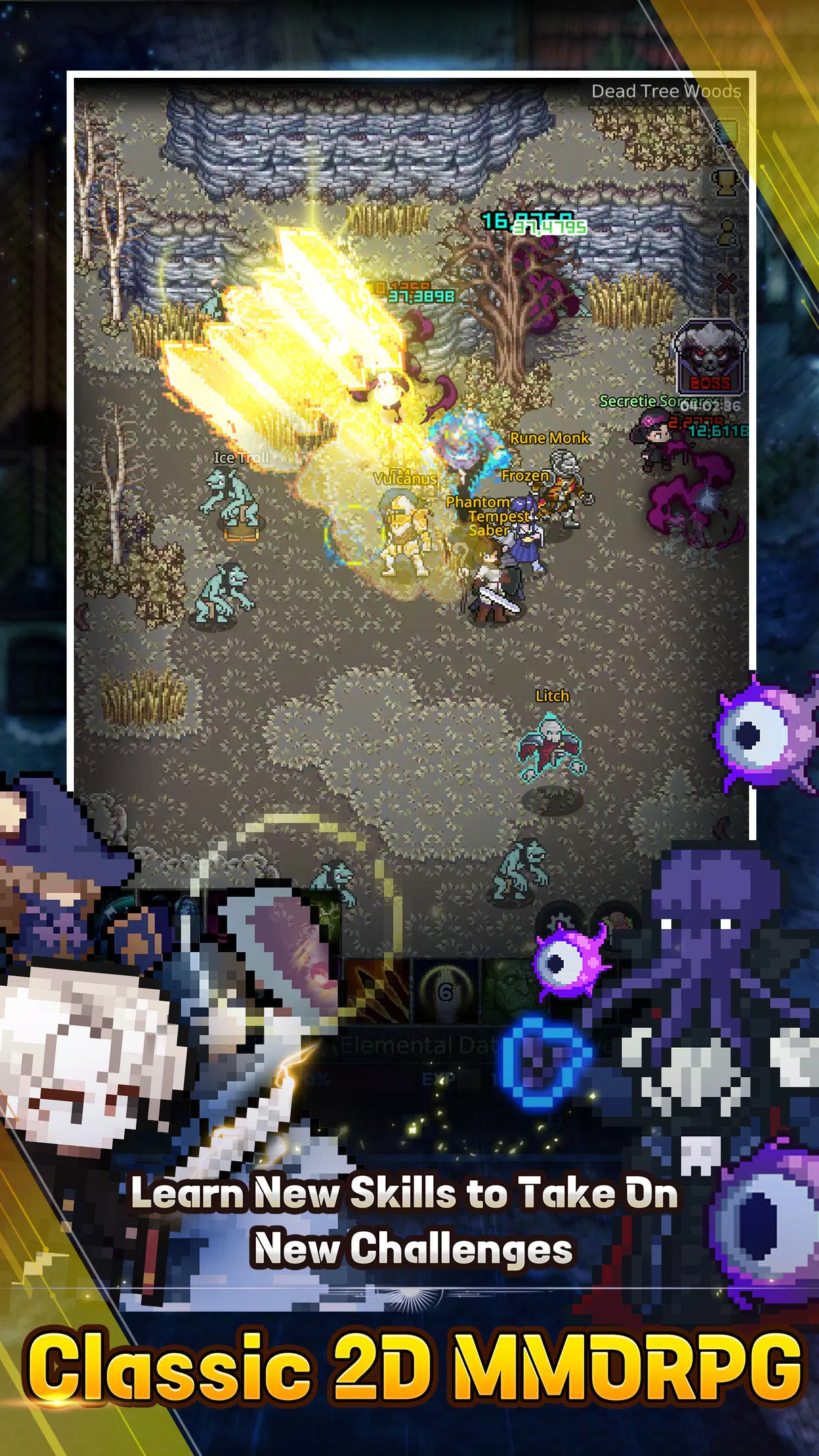 Elemental: 2D MMORPG應用截圖第0張