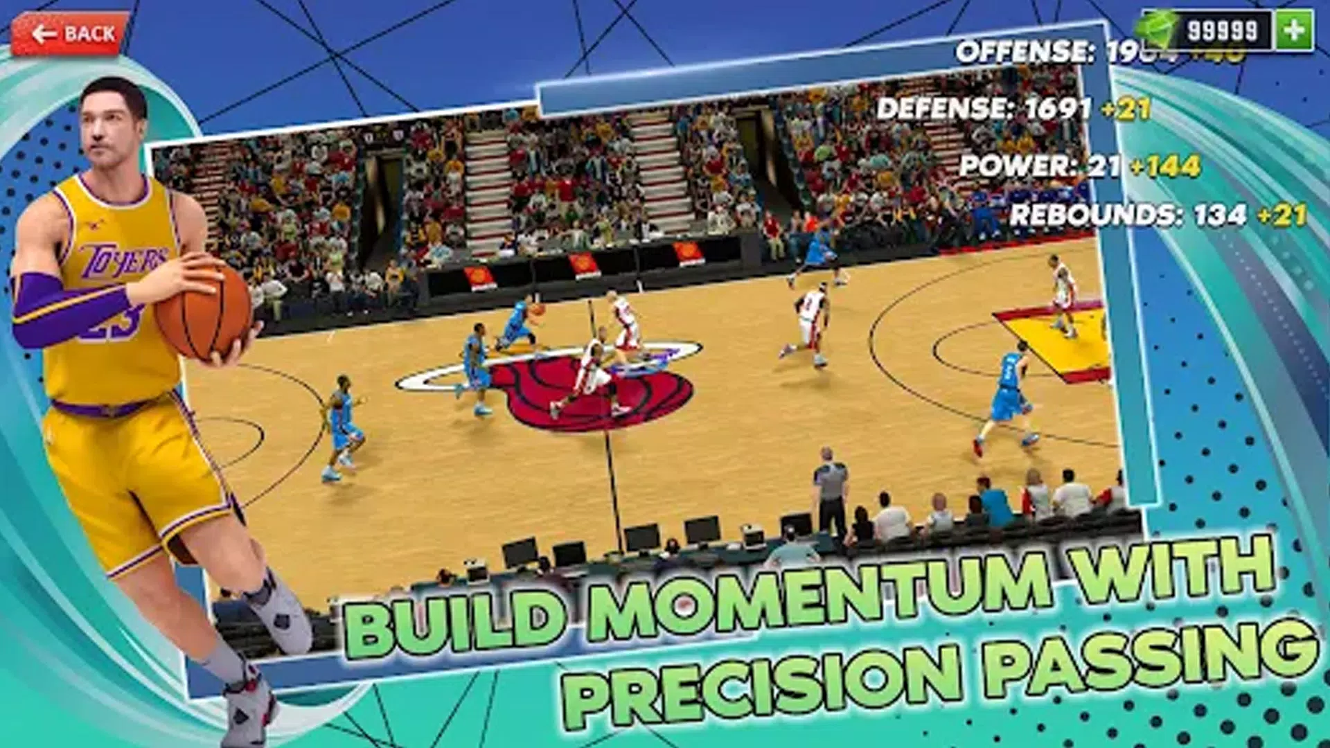 Basketball Games 2023 Offline ဖန်သားပြင်ဓာတ်ပုံ 3