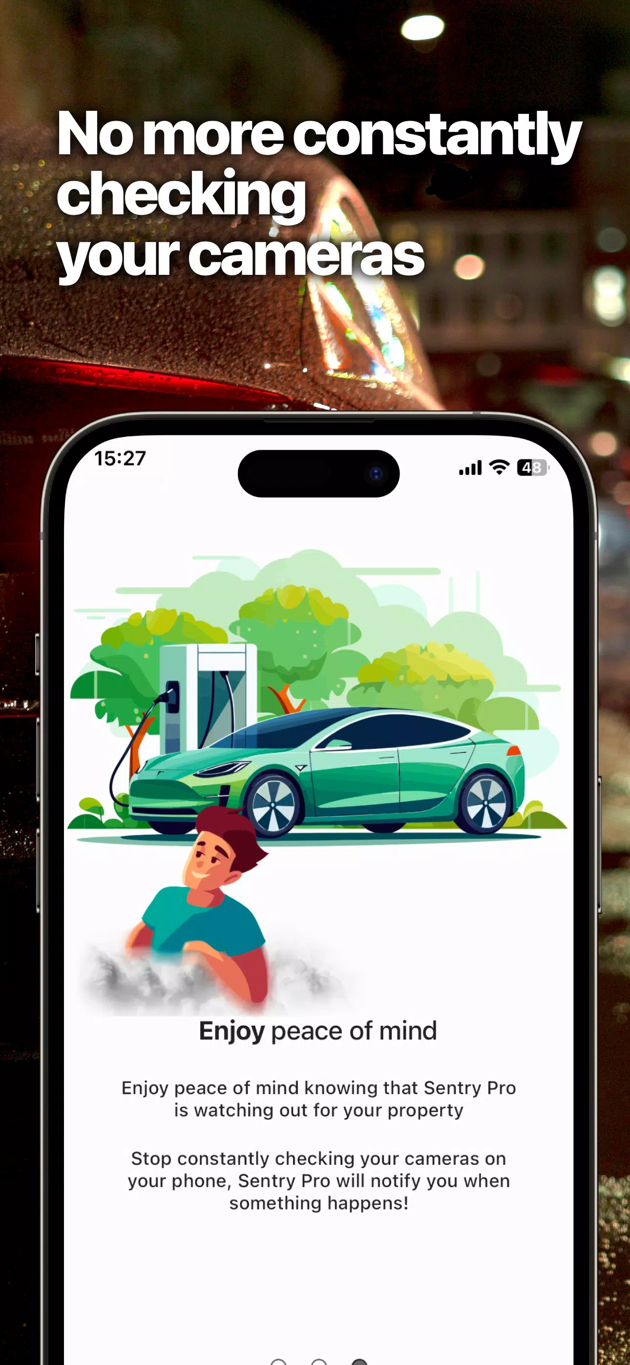 Sentry Pro—Tesla Notifications スクリーンショット 3