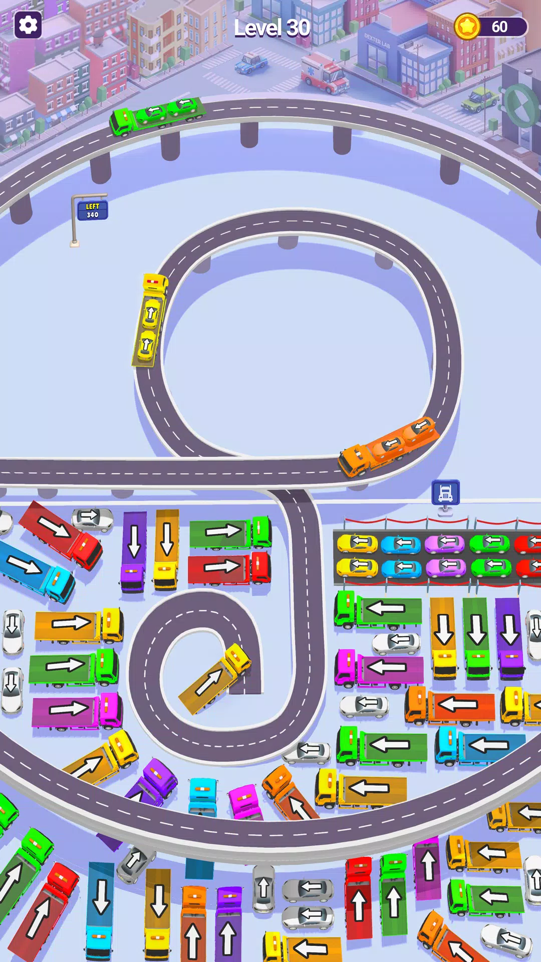 Schermata Mini Car Jam: Parking Puzzle 2