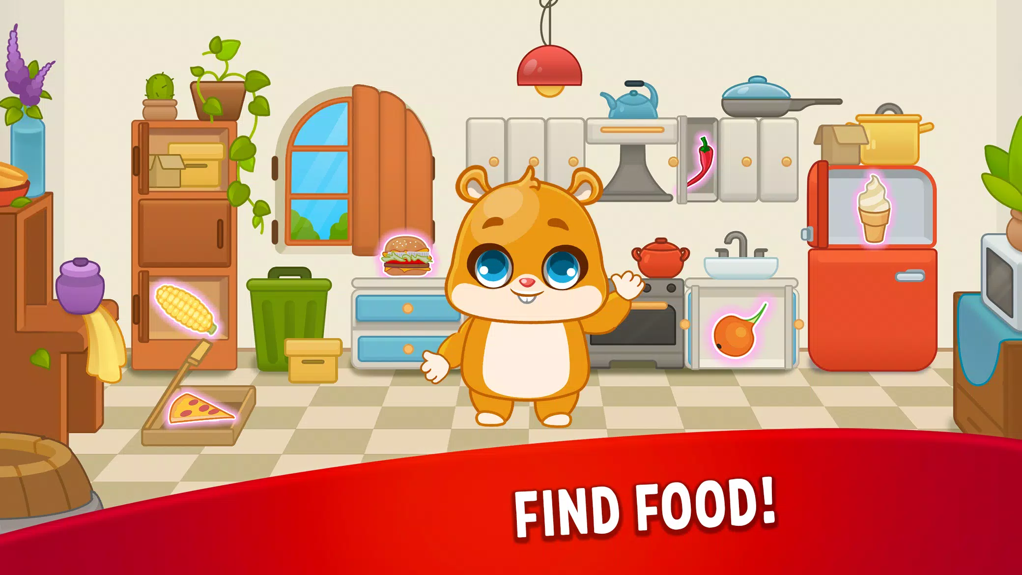 Hamster House: Kids Mini Games 스크린샷 2