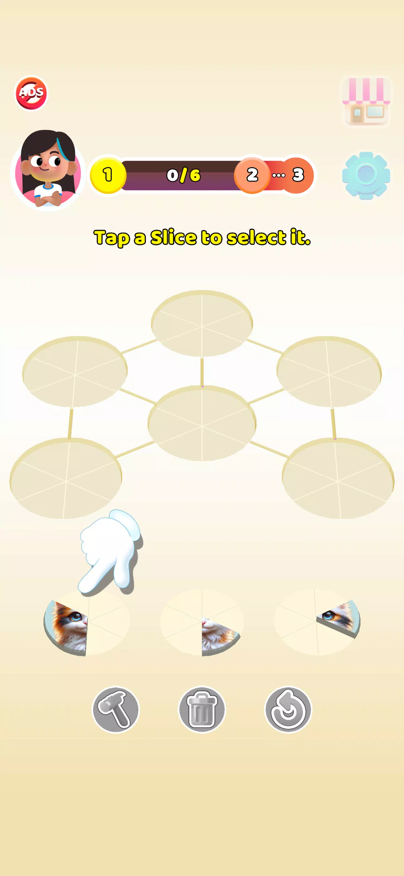 Mia's Slices: Art Puzzle Game Ảnh chụp màn hình 3