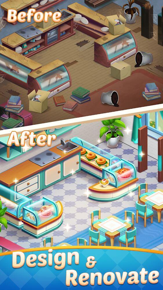 Merge Town - Decor Mansion Mod ဖန်သားပြင်ဓာတ်ပုံ 1