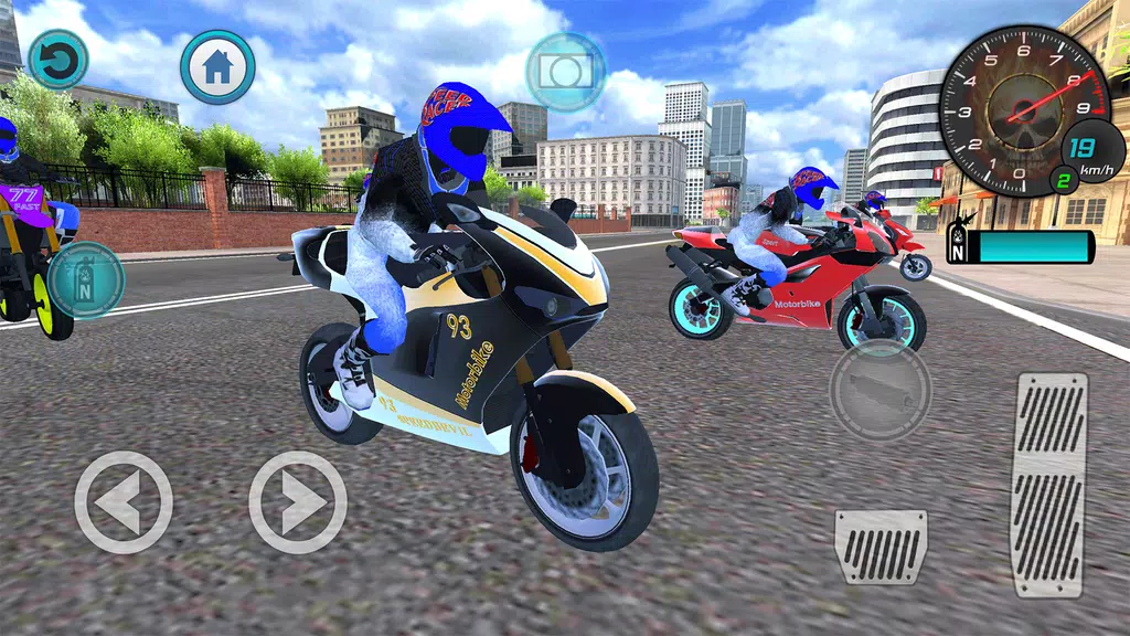 Real Moto Bike City Racing 스크린샷 0