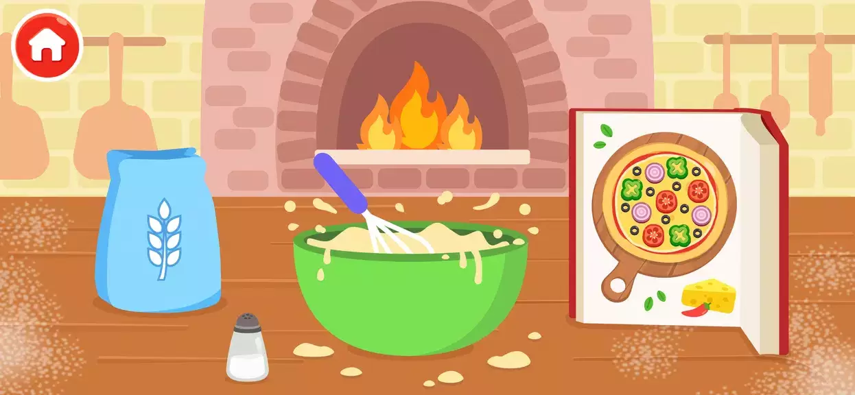 Pizza Cooking Games for Kids Captura de pantalla 1