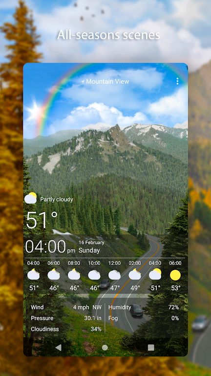 Weather Live Wallpapers Screenshot 2