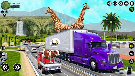 Animal Transport Truck Driving Screenshot 2