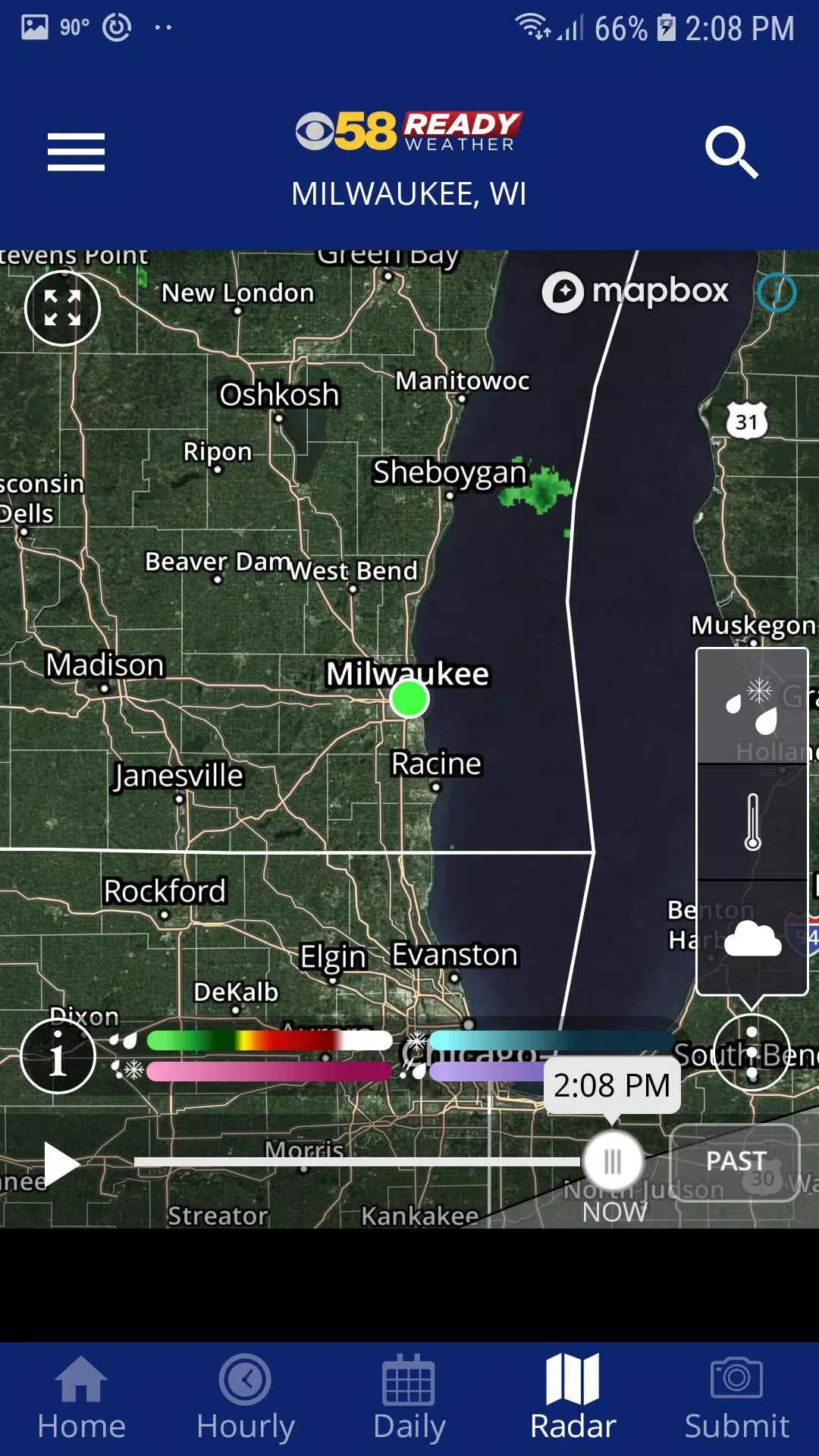 CBS 58 Ready Weather Captura de pantalla 3