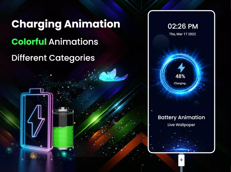 Ultra Fast Charging Animation স্ক্রিনশট 2