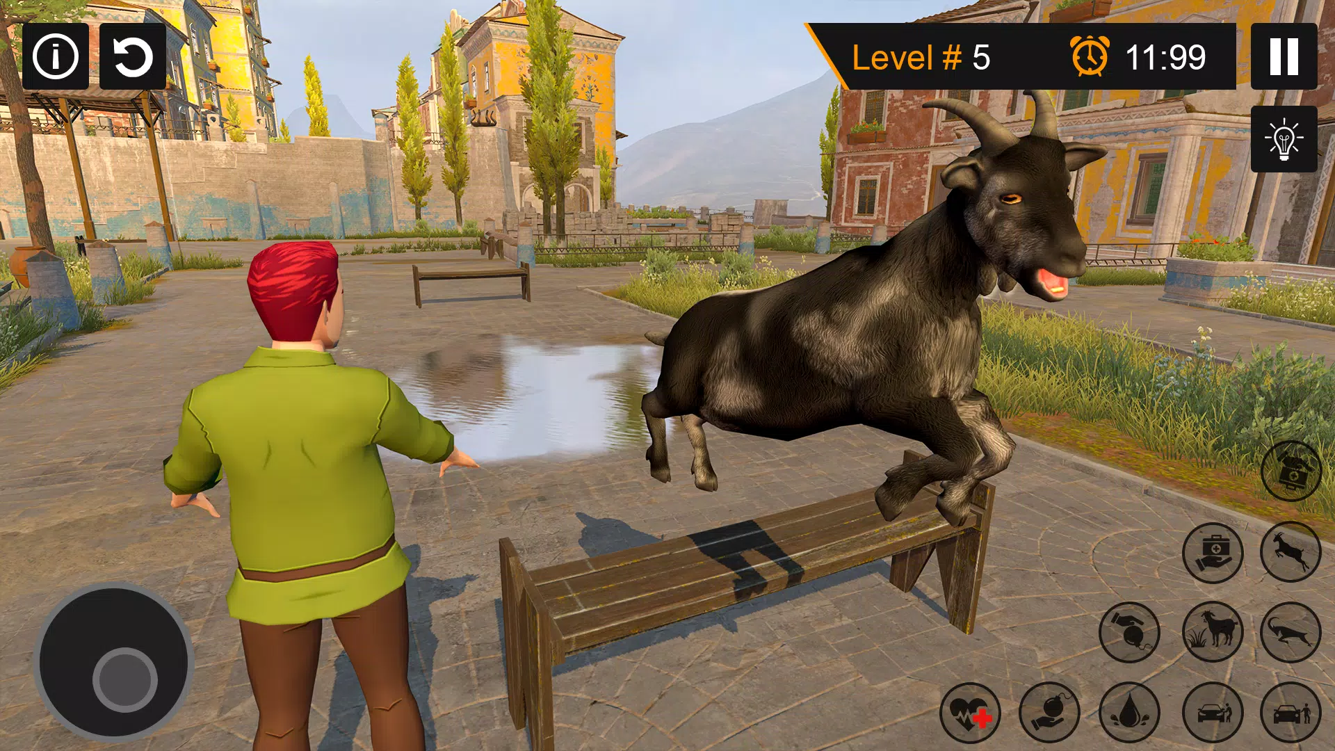 angry goat: animal sim 스크린샷 0