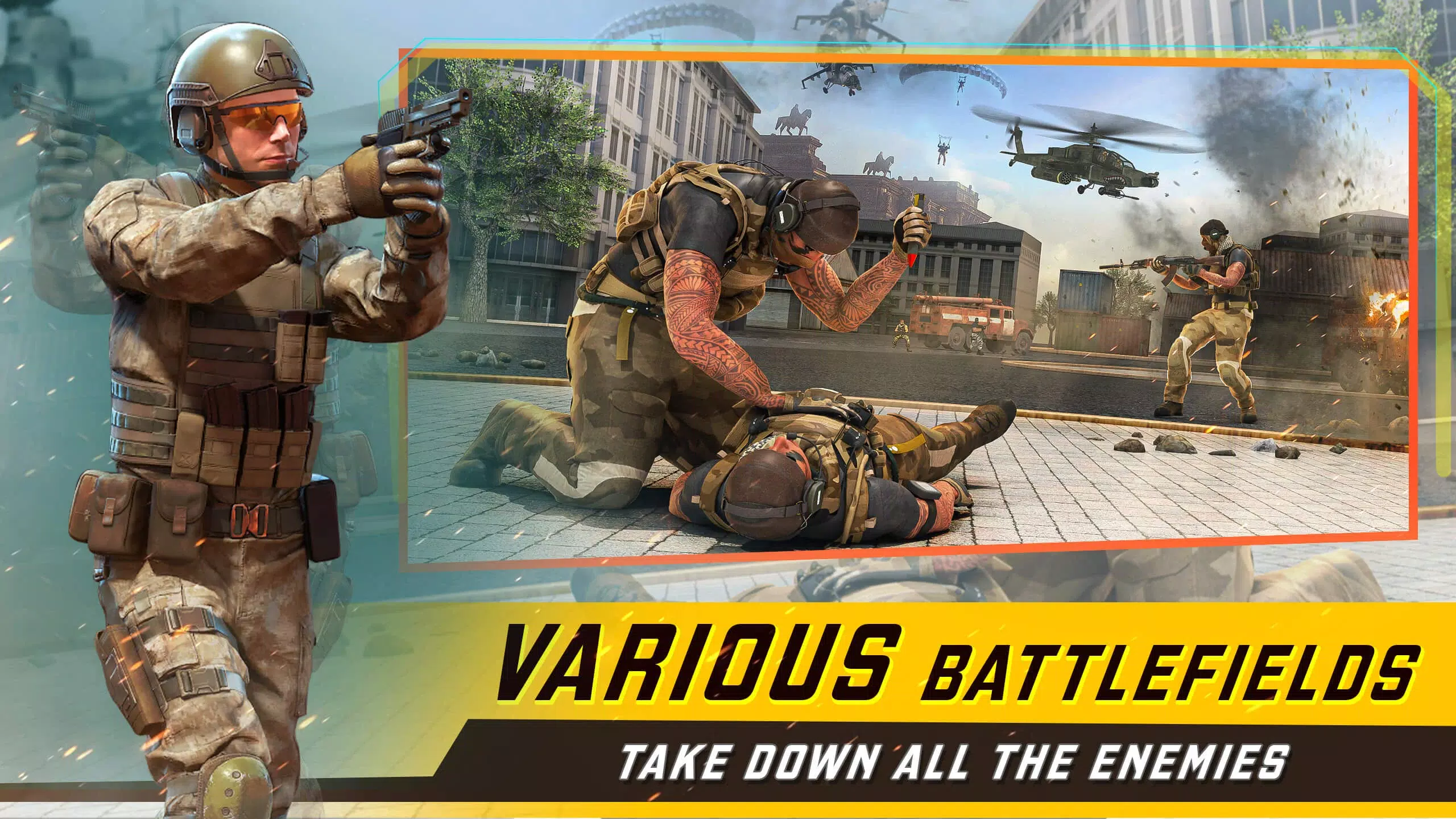 FPS Online Strike Gun Games Скриншот 3
