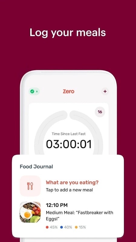 Zero - Intermittent Fasting Screenshot 2