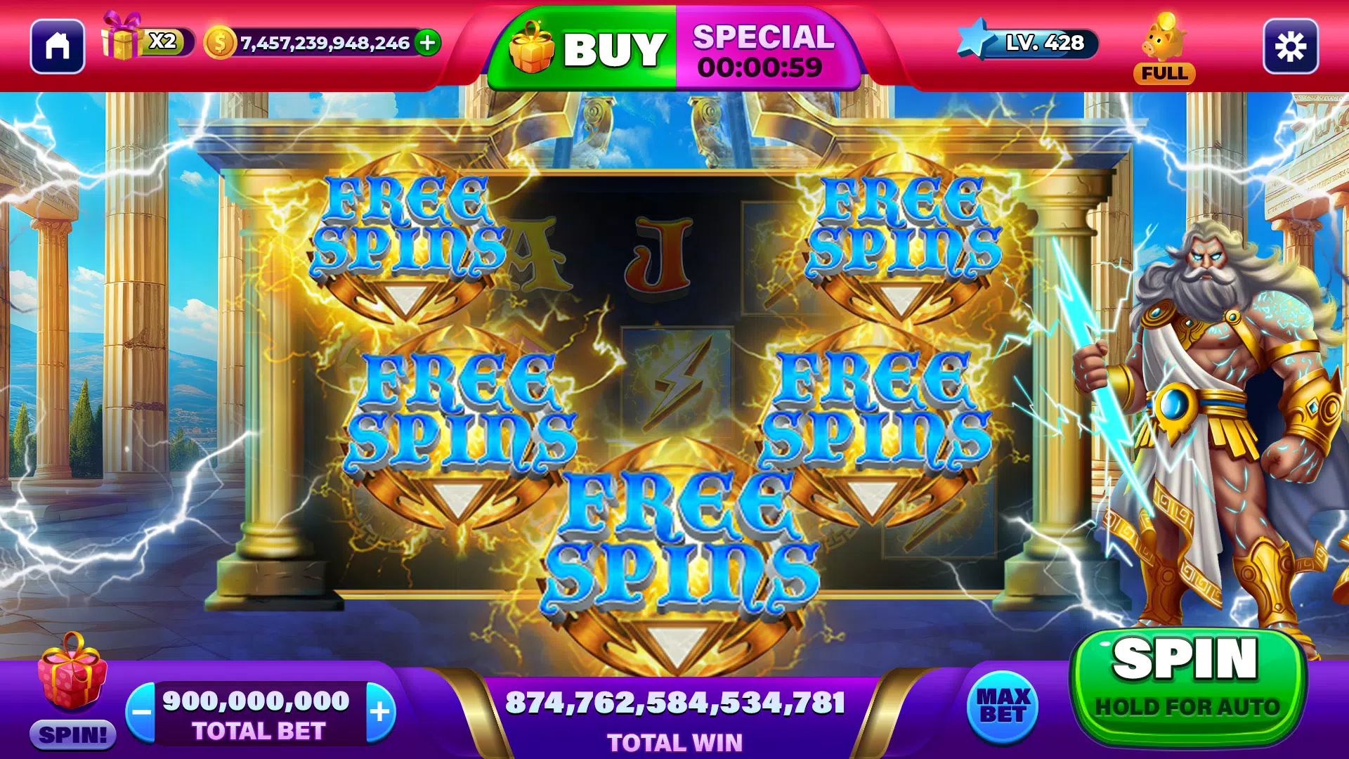 Clover Slots Epic Casino Games স্ক্রিনশট 1