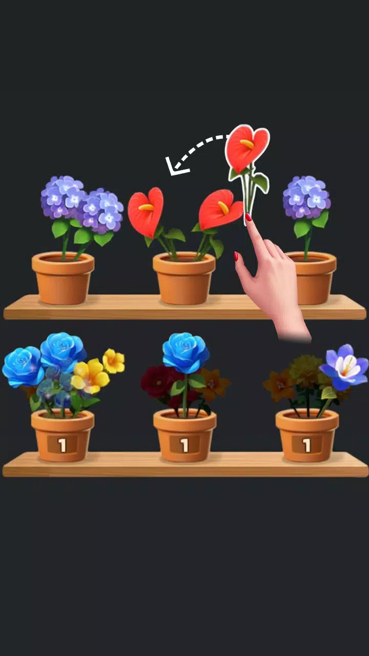 Floral Sort 3D Ảnh chụp màn hình 0