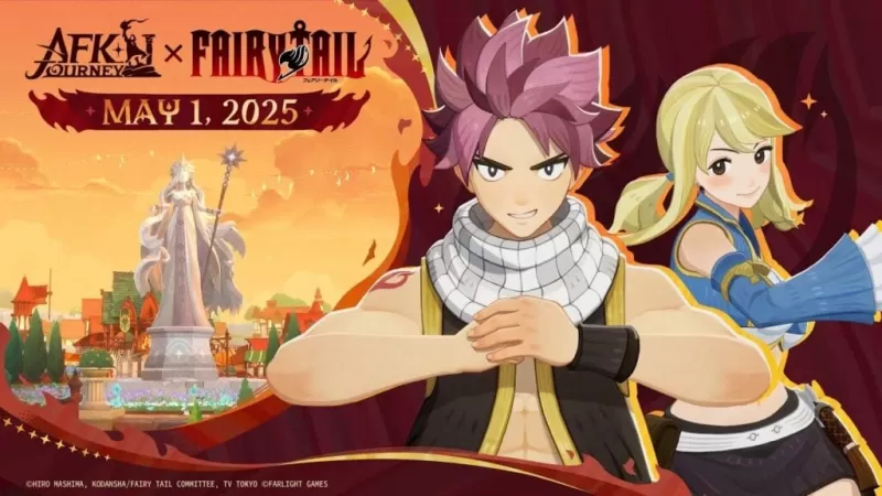 "AFK Journey 팀은 5 월에 Fairy Tail과 팀을 이루고 있습니다."