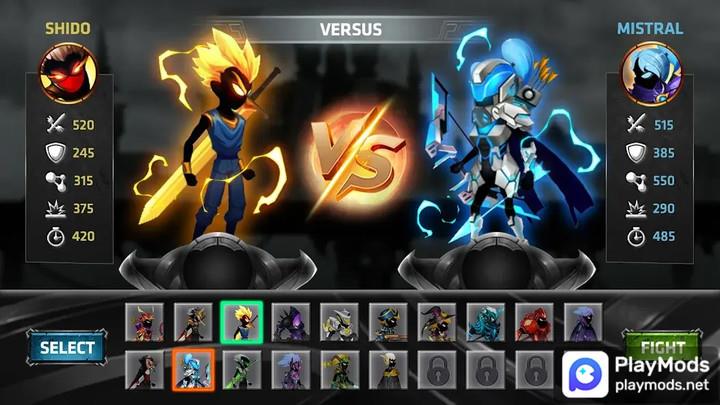 Stickman Legends: Shadow Fight Offline Sword Game Tangkapan skrin 1