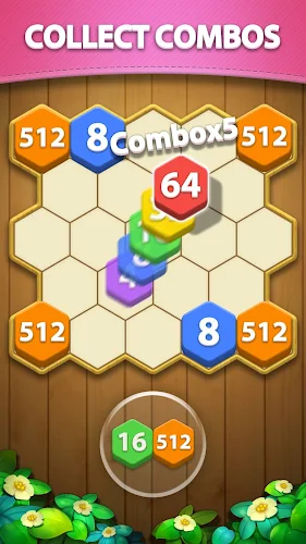 Hexa Block Puzzle - Merge! Screenshot 1