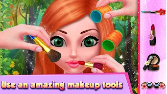 Flower Girl : DressUp & Makeup Скриншот 1