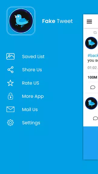 Fake Tweet-Post Creator Captura de pantalla 0