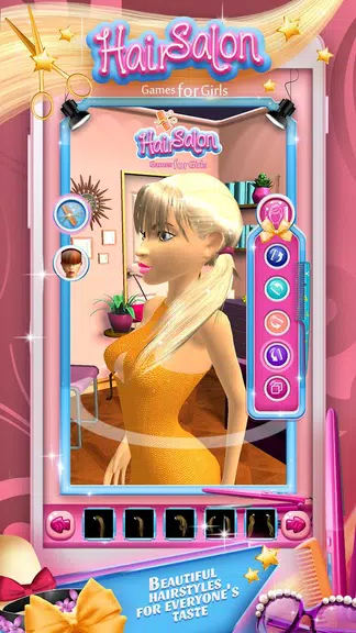 Hair Salon Games for Girls Скриншот 0