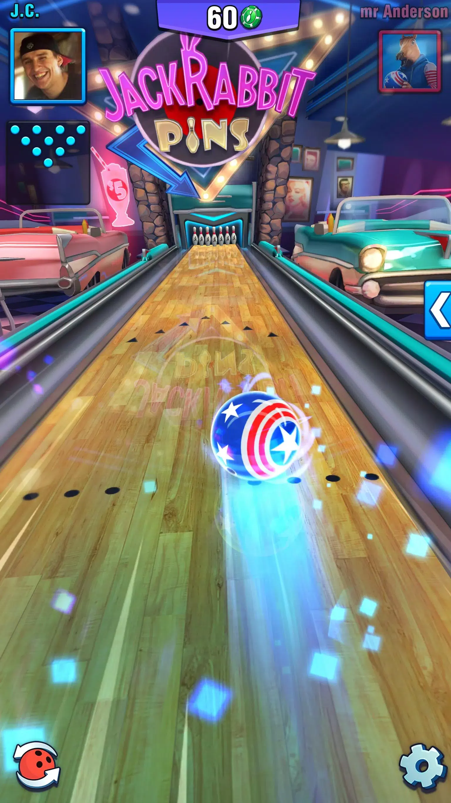 Schermata Bowling Crew 3
