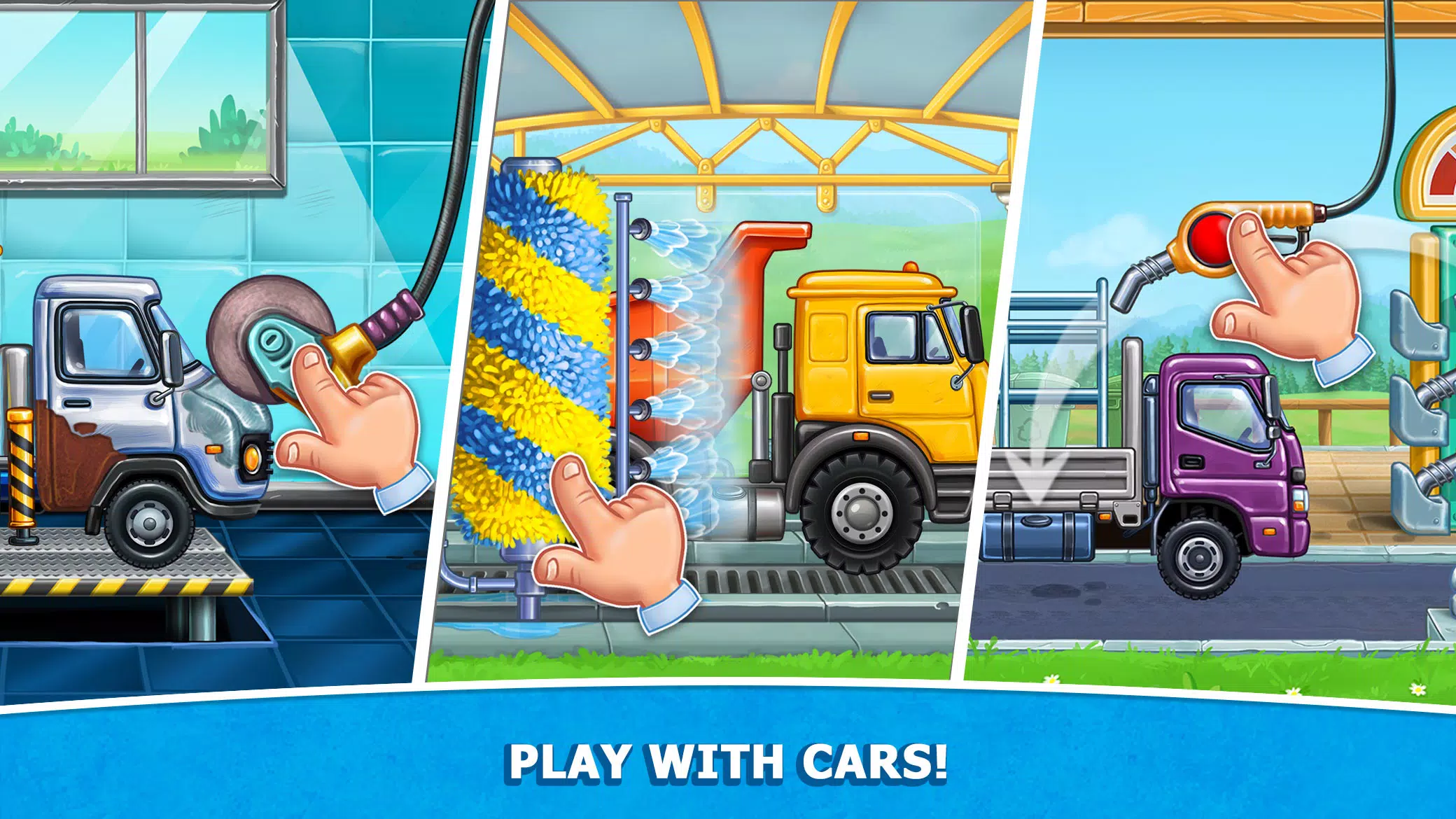 Kids Truck: City Builder Games Captura de tela 2