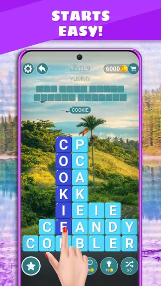 Word Cube - A Super Fun Game Captura de pantalla 0