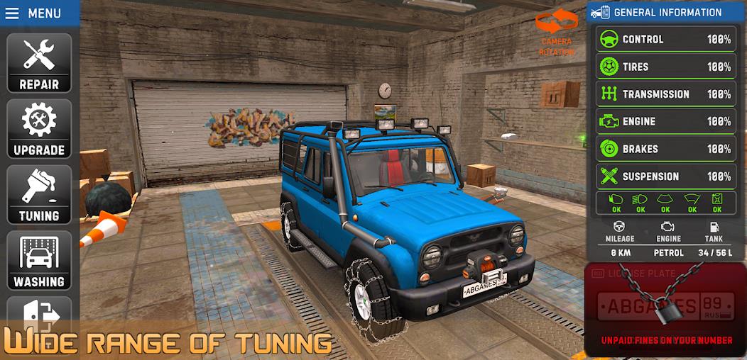 Russian Car Driver UAZ HUNTER Mod Screenshot 2