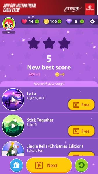 Catch Tiles Magic Piano ဖန်သားပြင်ဓာတ်ပုံ 0