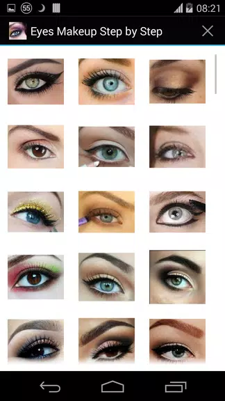 Eyes Makeup Tutorial 스크린샷 1