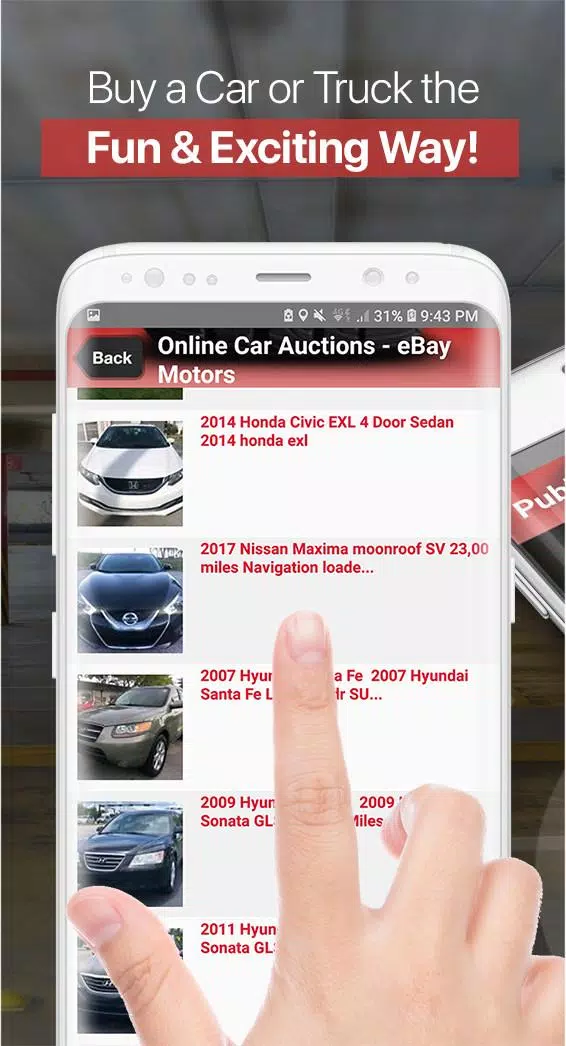 Public Car Auctions Directory स्क्रीनशॉट 3