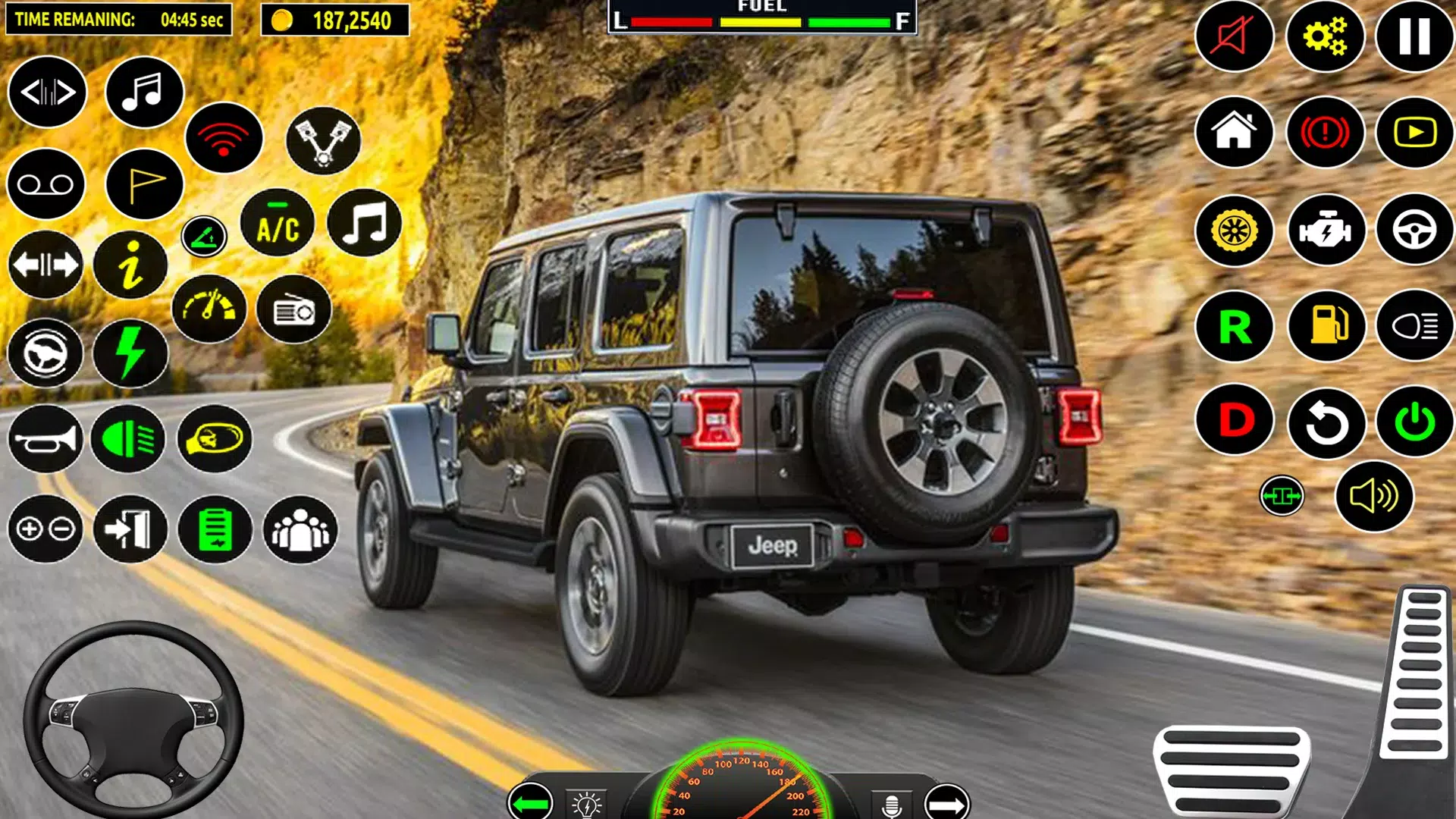 SUV 4x4 Jeep Driving Games 3D ဖန်သားပြင်ဓာတ်ပုံ 3