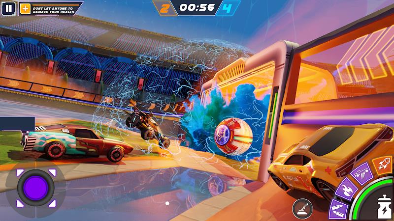 Rocket Car: Car Ball Games ภาพหน้าจอ 0