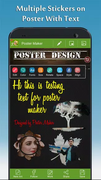 Poster Maker - Fancy Text Art应用截图第2张