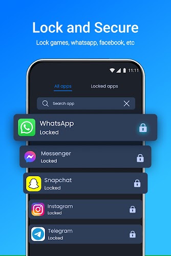 AHLock - Fingerprint App Lock স্ক্রিনশট 0