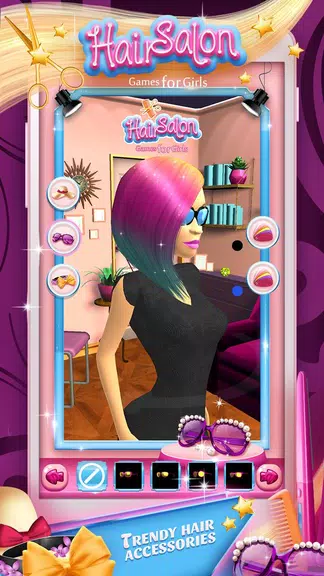 Hair Salon Games for Girls Скриншот 1