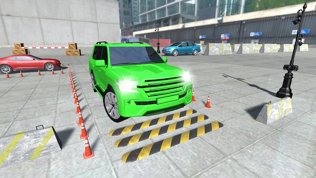 Prado Car Parking Driving Game Captura de pantalla 1