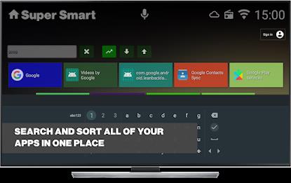 Super Smart TV Launcher Captura de tela 2