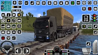 Euro Truck Simulator 3D - Real Captura de pantalla 1