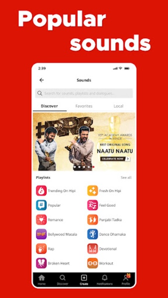 Hipi - Indian Short Video App Screenshot 0