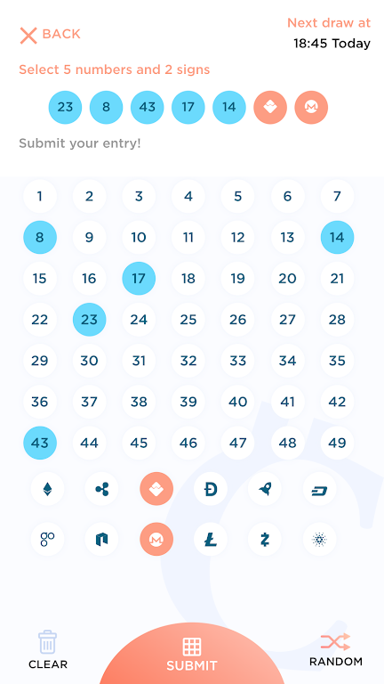 CryptoLoto Captura de tela 2