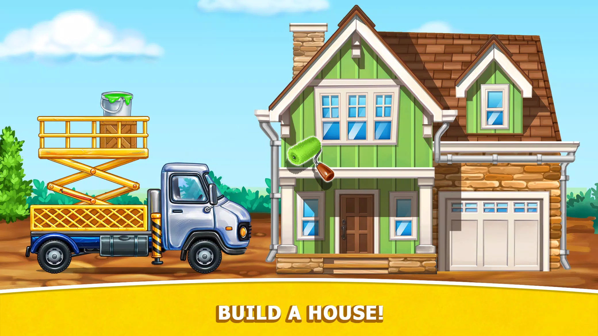 Kids Truck: City Builder Games Captura de tela 3