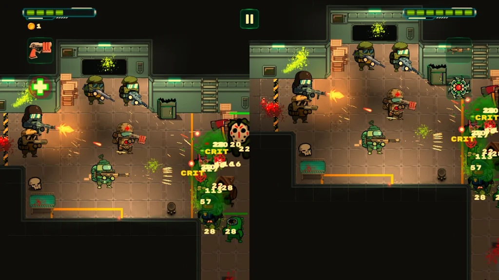 Zombie Space Shooter II Zrzut ekranu 1